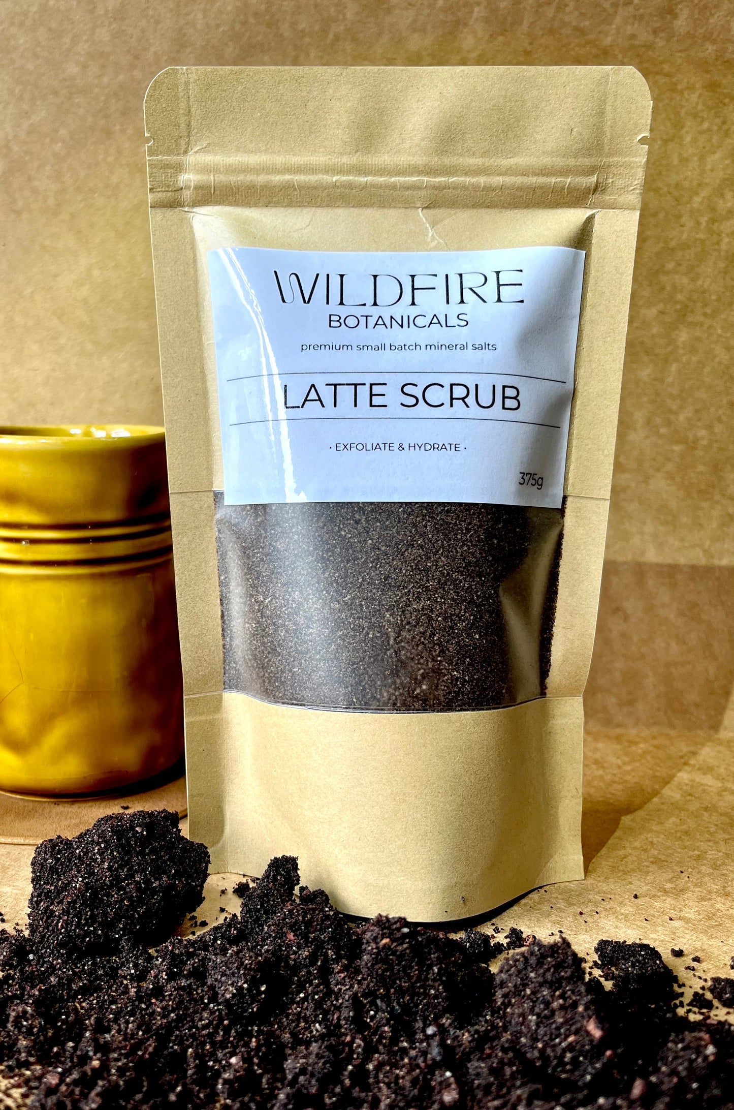 Latte Coffee Scrub