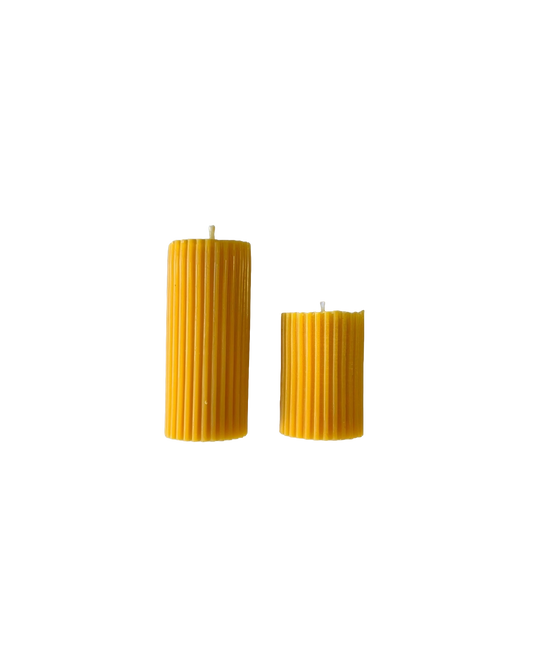 Beeswax Cylinder Candle (L)